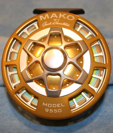 Mako #9550 Fly Reel Rear View