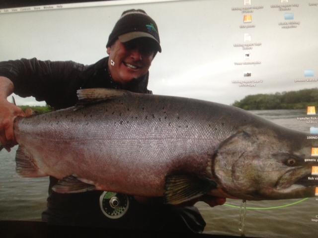 Tony Weaver Hoodoo Lodge King on fly