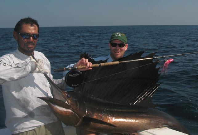 Sailfish Release at Jake Jordan's Sailfish School, Intensity, CVL, Guatemala, January 2011