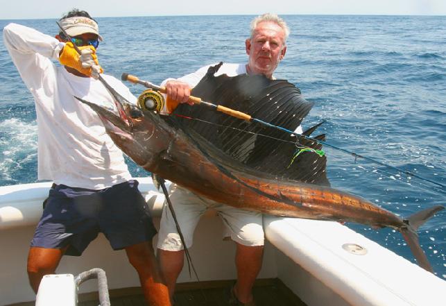 Sailfish School, Casa Vieja Lodge March 19 2009