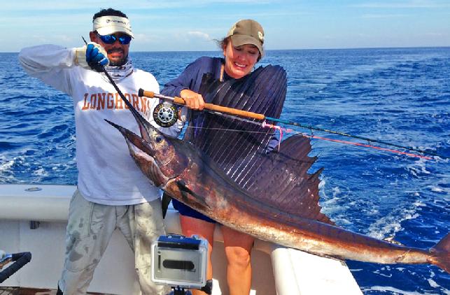 Dusty Byrd Coulliette, Lap Dance, Jake Jordan's "The Sailfish School" January 2013, Vessel Intensity with Captain Mike Sheeder